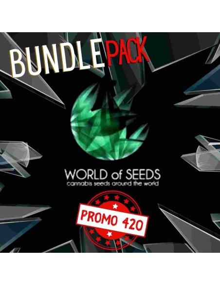 World Of Seeds 420 Bundle Pack 4 Colección de Leyendas