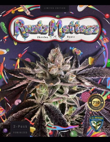 RuntzMattazz Strain (T.H.Seeds) 🍬 Sabores a caramelo y grandes rendimientos