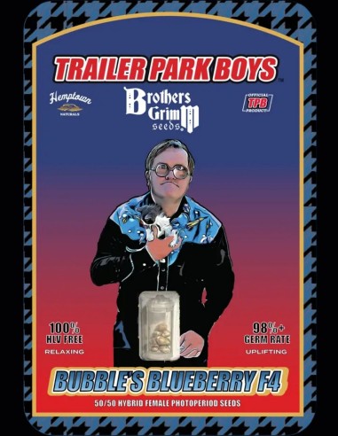 Graines Bubble's Blueberry F4 (Brothers Grimm Seeds) 🌿 Indica