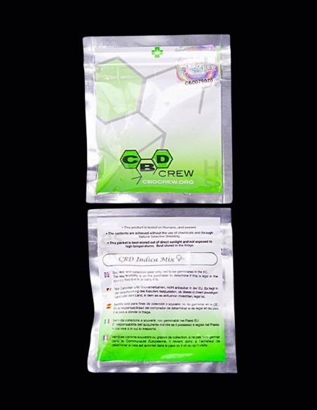 CBD Indica Mix Seeds (CBD Crew) 🌿 Balanced Calm