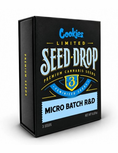 Graines Micro Batch R&D (Cookies Seed Bank) 🔥 Génétique premium