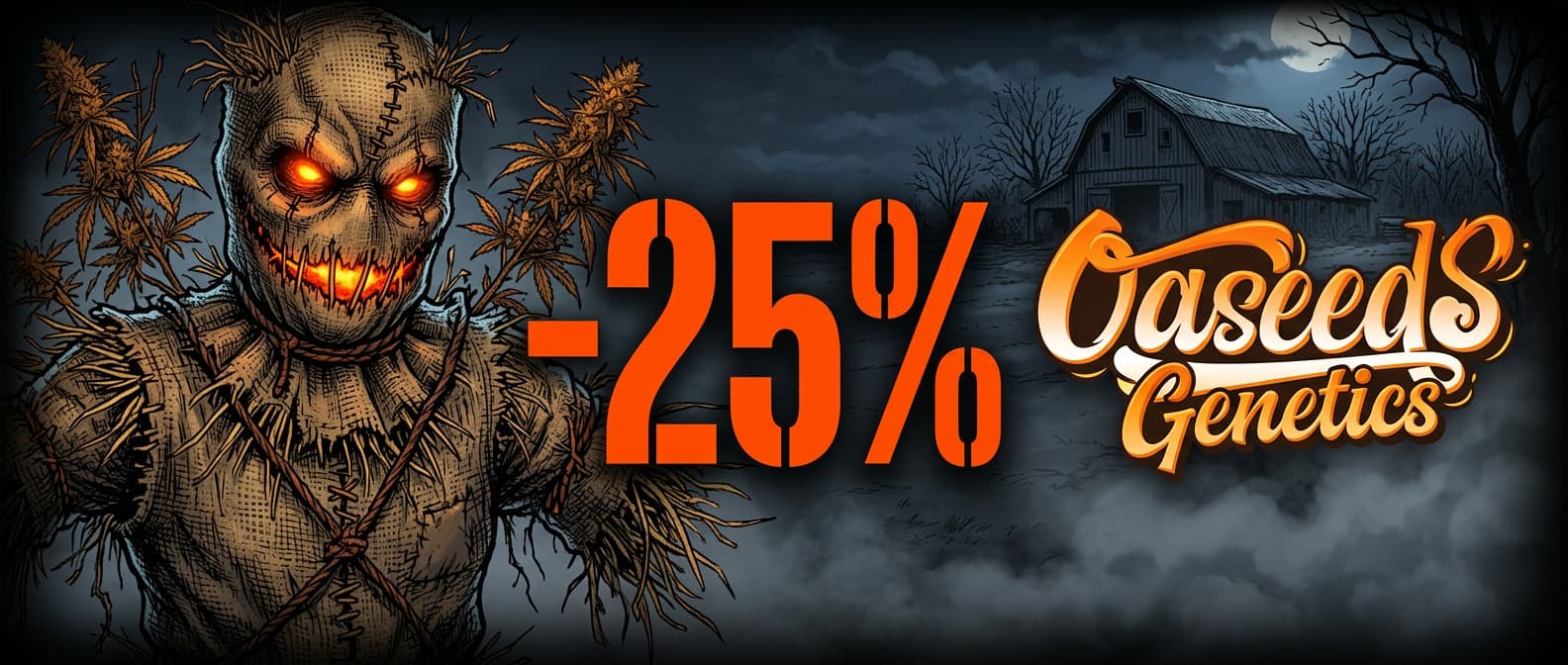 Oaseeds Genetics 25% Halloween Discount