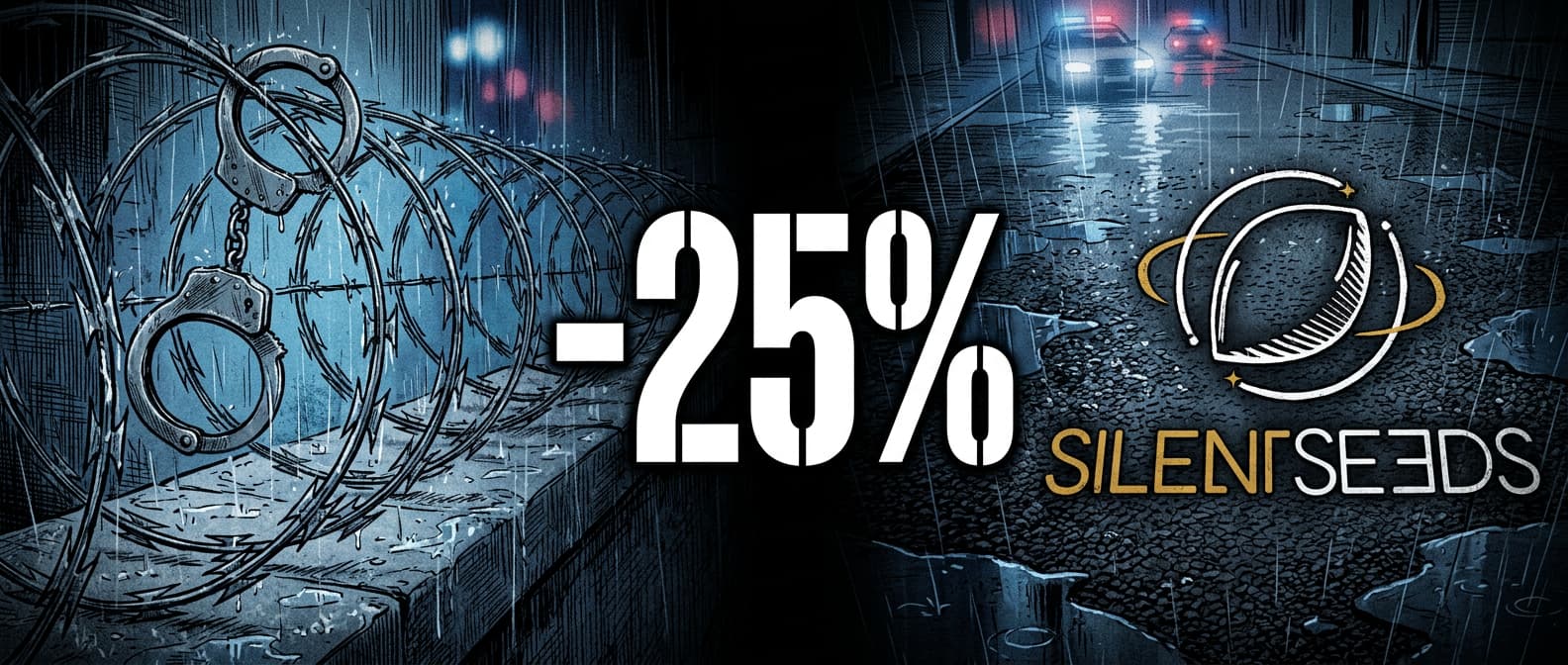 Silent Seeds 25% Halloween Discount