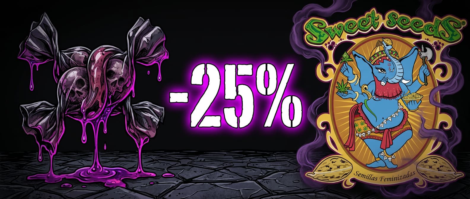 Sweet Seeds 25% Halloween Discount